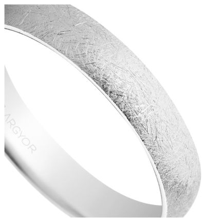 Alianza de oro blanco acabado hielo - foto 04 - rfcia 045_564B001H