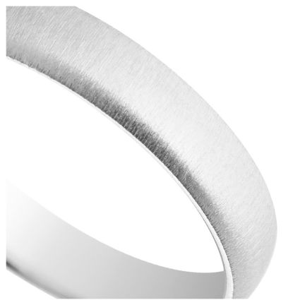 Alianza de oro blanco acabado texturizado - foto 04 - rfcia 045_564B001T