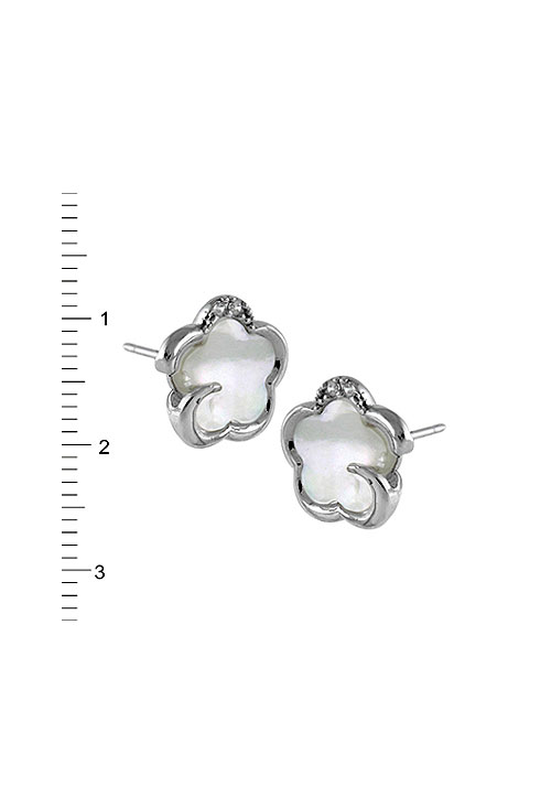 Pendientes de oro blanco y nácar. 005_1-12087-0-1 Pendientes de oro blanco y nacar - foto 04 - rfcia 005_1-12087-0-1