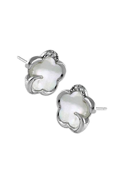 Pendientes de oro blanco y nacar - foto 3 - rfcia.005_1-12087-0-1