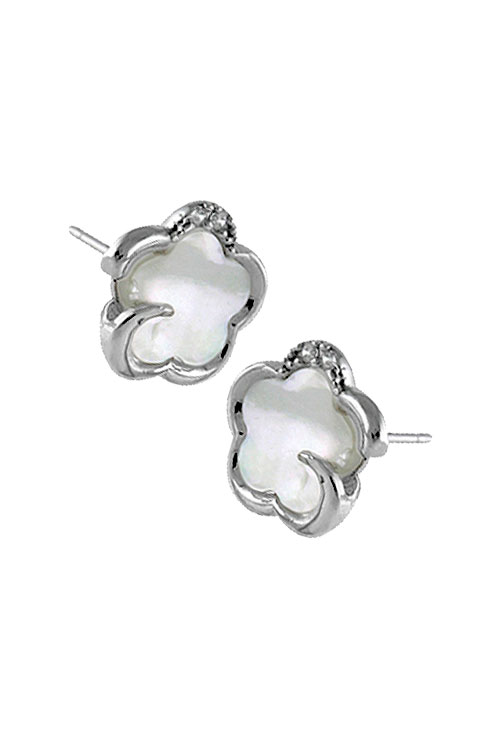 Pendientes de oro blanco y nácar. 005_1-12087-0-1 Pendientes de oro blanco y nacar - foto 3 - rfcia.005_1-12087-0-1