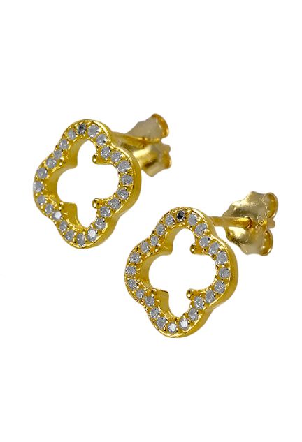 Pendientes plata chapada marca Luxenter - foto 04 - rfcia 218_EH100Y00