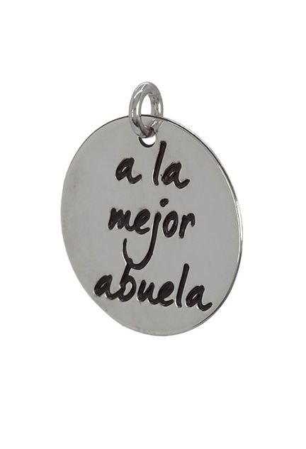 Charm de plata “a la mejor abuela” - foto 04 - rfcia 266_024273-1-10-13