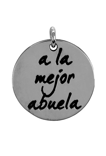 Charm de plata “a la mejor abuela” - foto 3 - rfcia.266_024273-1-10-13