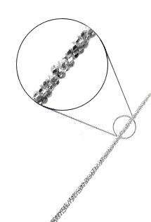 Collar de plata 80 cm de largo - foto 3 - rfcia.248_0198-80