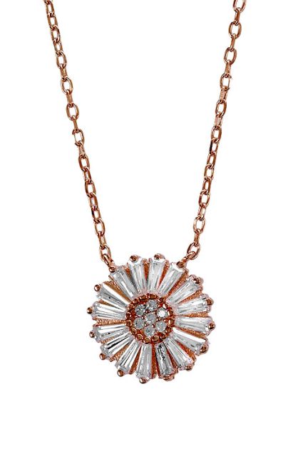 Gargantilla de plata de ley chapada oro con circonitas - foto 3 - rfcia.252_VE2158-R