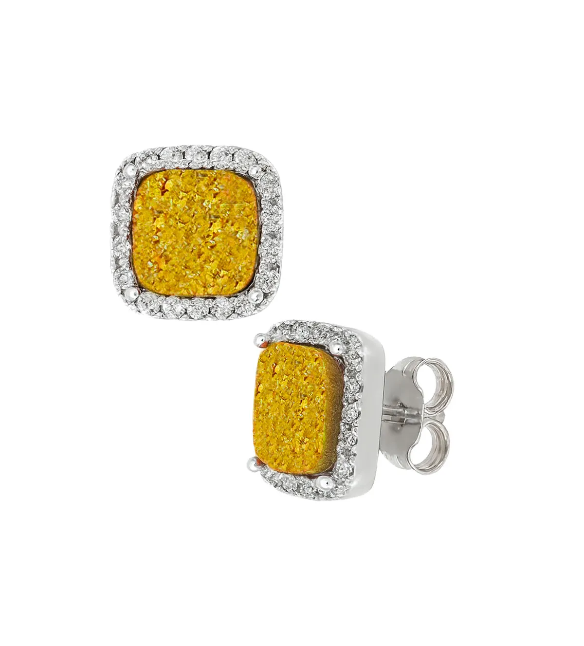 Pendientes de plata y ágata drusa 248_0424 pendientes de plata con agata drusa y circones 248_0424-2