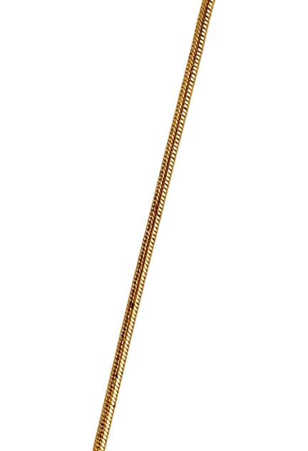 cadena oro amarillo modelo cola de topo foto detalle