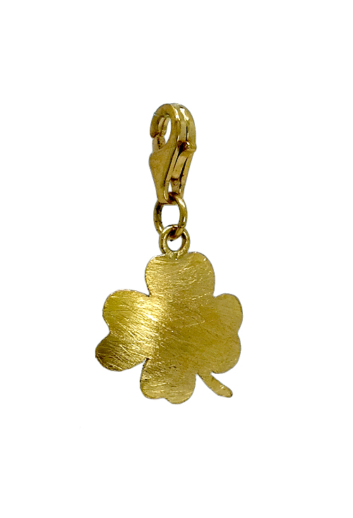 Abalorio-Charm oro trebol de la suerte - foto 3 - rfcia.003_M5103-CF