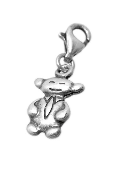 Abalorio-Charm plata ley. charm Oso sonriente - foto 3 - rfcia.015_CHOPAL