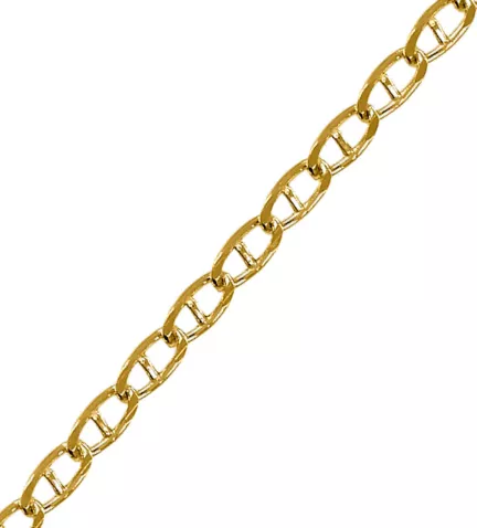 cadena de oro amarillo 9 ktes modelo ancla