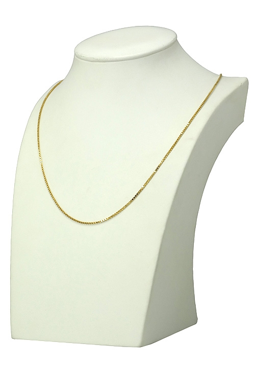 cadena de oro amarillo 18 kilates modelo veneciana vista expositor 127_VNL47-40_02