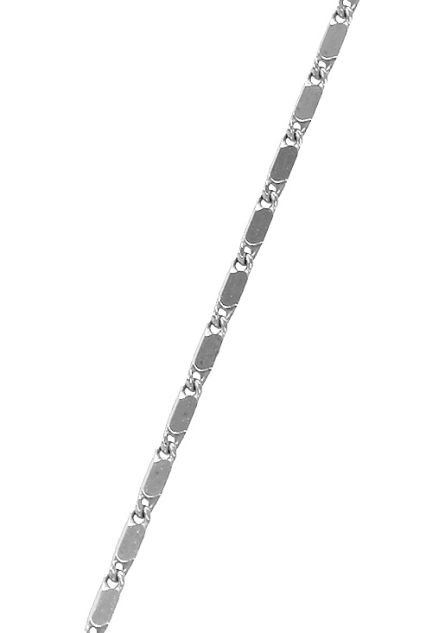 cadena de oro blanco primera ley 18 kilates eslabones planos macizos vista tramo 243_070-00162-45_01