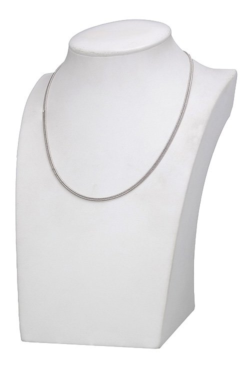 cadena de plata tipo cordoncillo acabado rodio vista peto 126_CTB50-45R_02