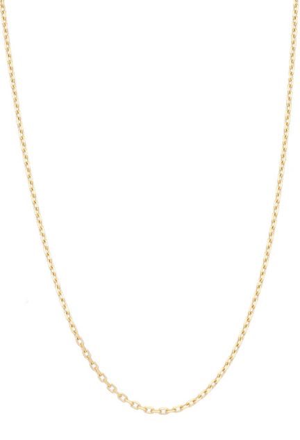 cadena forzada oro amarillo 18 kilates modelo forzado de 40 centimetros vista gargantilla 005_1159-40