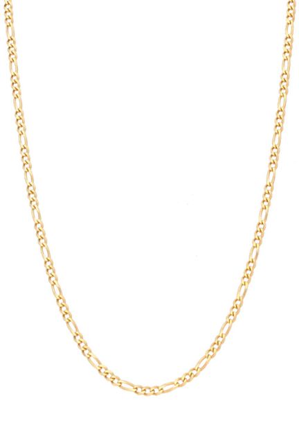 cadena maciza de oro 18 kilates eslabones programados 3x1 de 45 cm de largo foto principal 025_I-00810