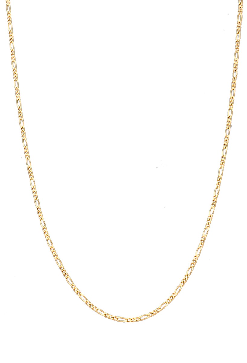 Cadena oro 18 kilates eslabones 3 por 1 Ref. 025_I-00806 cadena oro amarillo 18 kilates eslabones combinados 3 x 1 con 40 cm de largo foto expositor 025_I-00806_01