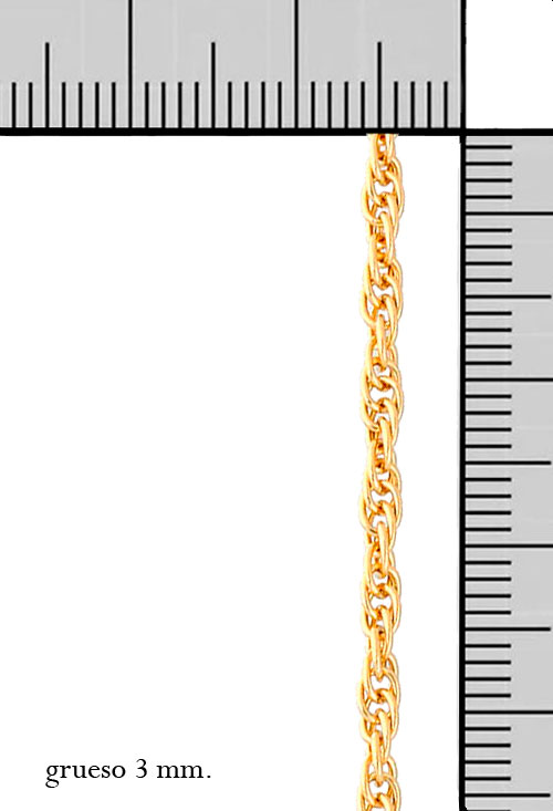 cadena oro cordon tipo singapur 127_CORDON60-45 foto con medidas