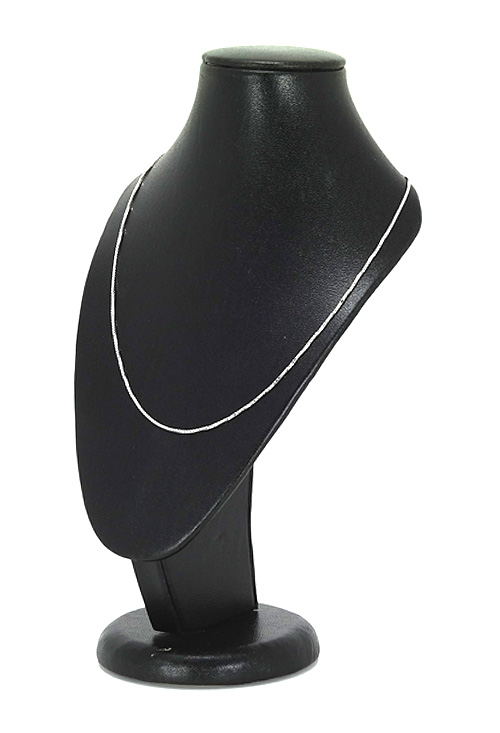 Cadena de plata modelo veneciano 127_AG-VNL37-45R Cadena plata ley veneciana 45 cm Joyas de mujer a precios baratos