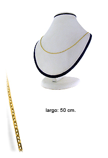 Cadenas y cordones oro oro amarillo. 50 cm. ancla - foto 3 - rfcia.036_C53542