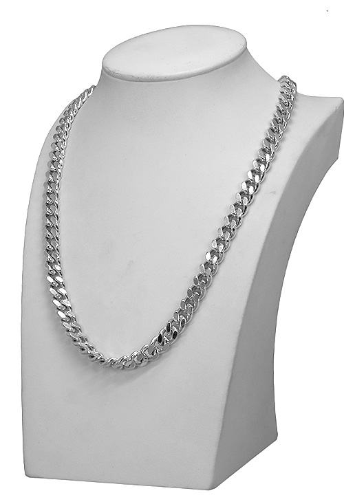Cadena plata ley barbada 127_AG-BNL250-60 collar de plata eslabones fuertes y macizos foto peto 126_BNL250-60_02