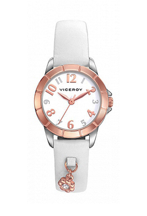 Reloj Viceroy niña con colgante chapado rosa con circonita 023_461048-05