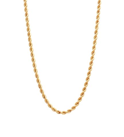 cordon de oro amarillo 18 ktes 60 cm de largo foto babero