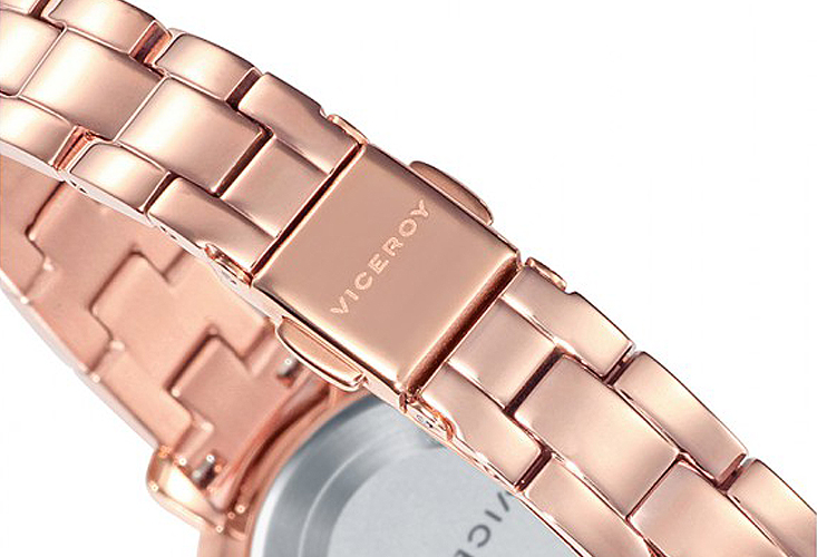 Reloj Viceroy mujer acero chapado oro rosa con circonitas 023_471062-37-2