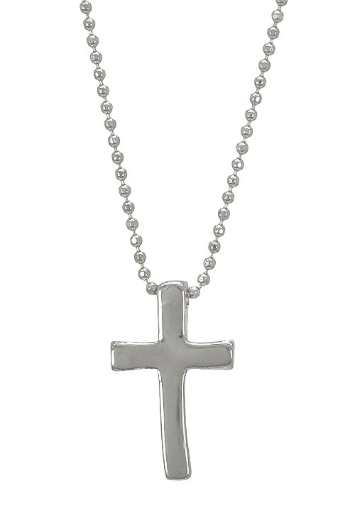 Gargantilla de plata motivo cruz 266_024424-1-1