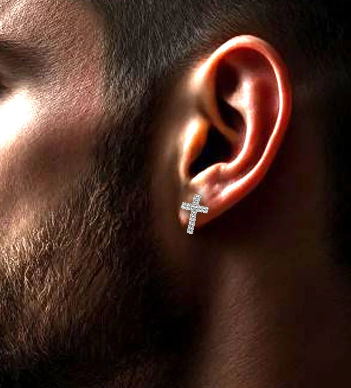 Pendientes de plata de ley cruz 266_014710-1-1 pendientes-de-plata-cruz-gallones-266-014710-1-1 modelo homus