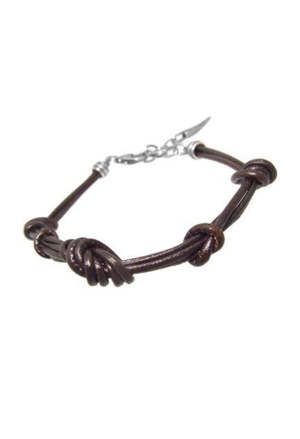 pulsera cuero y plata para abalorios 015_BR-103