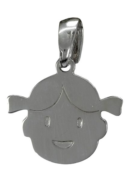 Colgante plata silueta niña 266_022676-1-1