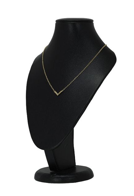 Gargantilla de plata chapada modelo V 266_024709-2-1