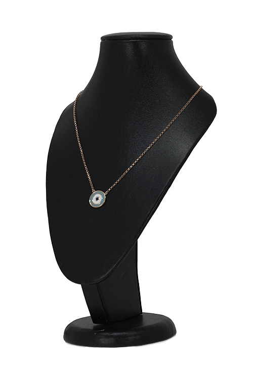 Gargantilla de plata chapada ojo turco 266_024728-4-1 Gargantilla de plata chapada ojo turco 266_024728-4-1-1