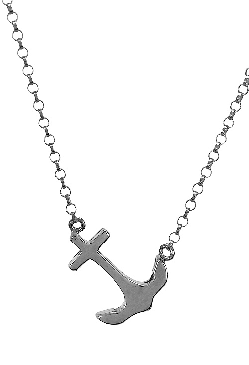 Gargantilla plata motivo ancla 266_024327-1-1 Gargantilla de plata motivo ancla 266_024327-1-1