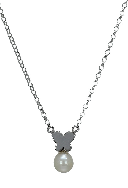 Gargantilla de plata motivo mariposa 266_023727-1-1 Gargantilla de plata motivo mariposa 266_023727-1-1