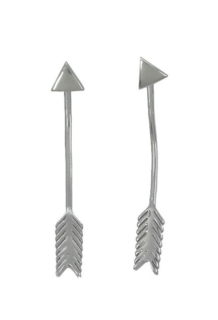 Pendientes de plata de ley motivo flecha 266_014324-1-1-1 joyas para mujer a precios baratos