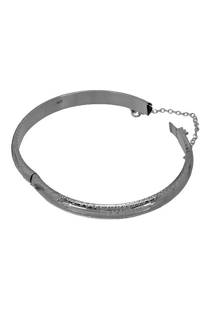 Pulsera de plata de ley rígida 240_AT-32-1