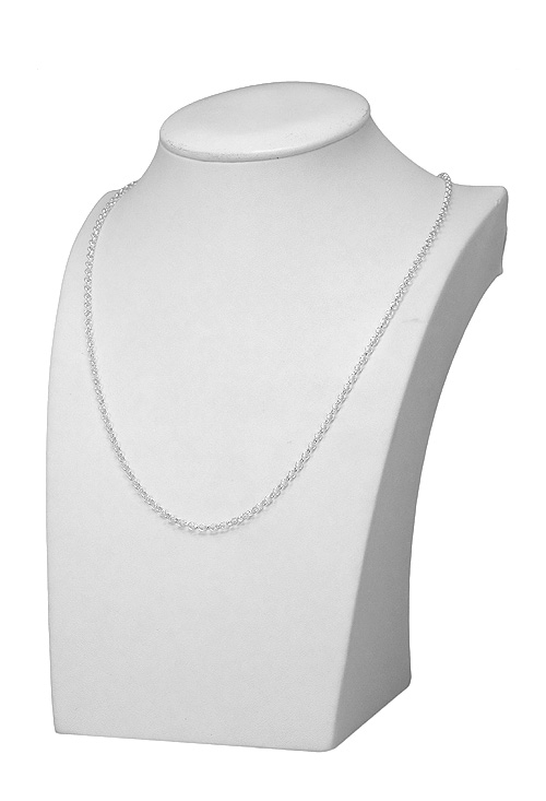 Cadena plata ley, eslabón rolo 2mm. 126_RM60-40R joyas de mujer a precios baratos