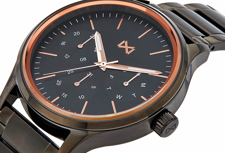 Reloj Mark Maddox colección Village en acero pavonado HM7100-57 Reloj Mark Maddox colección Village en acero pavonado 145_HM7100-57-2