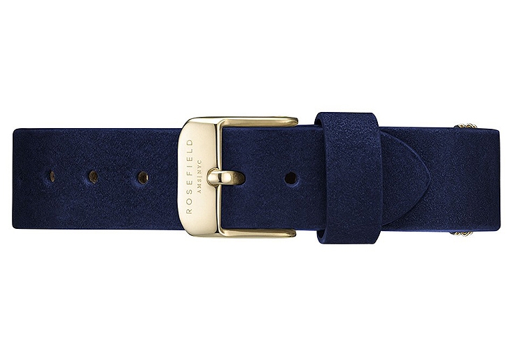 Reloj Rosefield caja en acero chapado Ip oro, correa piel 283_WBUG-W70-3