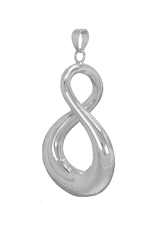Colgante de plata bucle de moebius 037_S17-03 Colgante de plata bucle de moebius regalos para san valentin venta online 037_S17-03