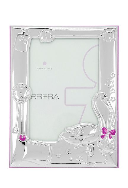 Marco de fotos plateado motivo infantil regalo para bautizos y nacimientos precos baratos 088_0040314-3R