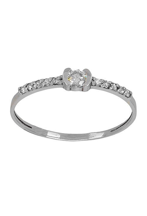 Anillos de compromiso: la propuesta perfecta para comenzar el Año Nuevo 2026 Anillo de compromiso en oro blanco y diamantes 026_15509-010-007