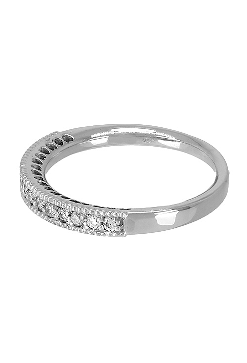 anillo compromiso media alianza oro blanco 18 ktes y brillantes vista lateral izquierda 065-264-00-01