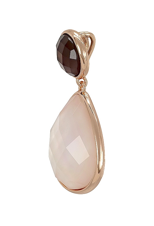 Colgante para mujer en plata con cuarzo ahumado y nácar 252_BP2485-CZAH-NACAR Colgante para mujer en plata con cuarzo ahumado y nácar 252_BP2485-CZAH-NACAR joyas en plata de ley