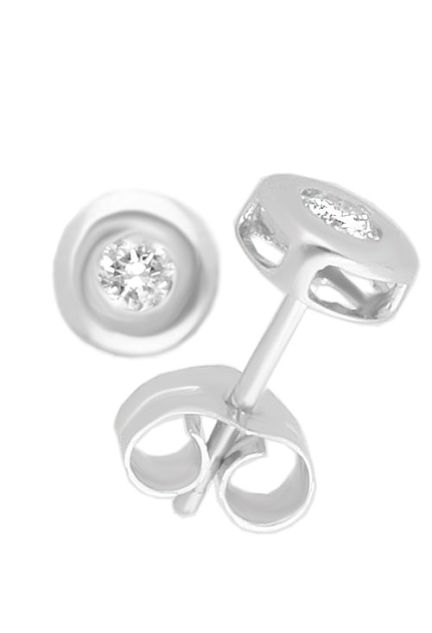 pendientes oro blanco chatones con diamantes talla brillante foto de lado sistemas de presion 026_CCP015_01