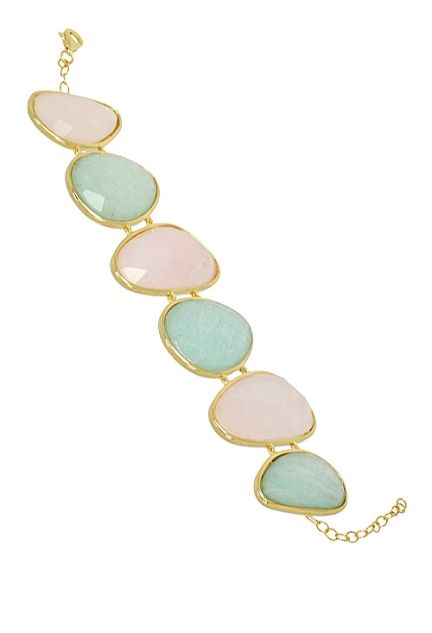 Pulsera de plata con cuarzo rosa y amazonita para venta online a precios baratos 252_BB3187-CR-AM