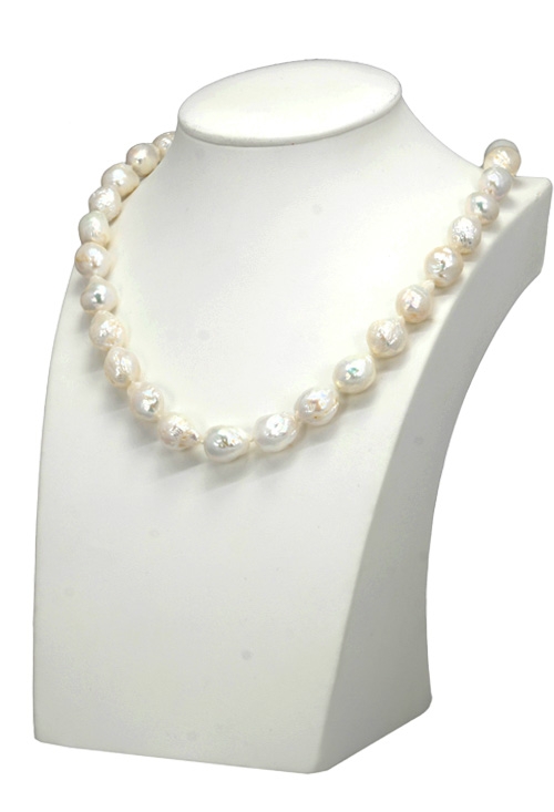 collar perlas cultivadas barrocas con terminales intercambiables foto en peto 284_P75-664