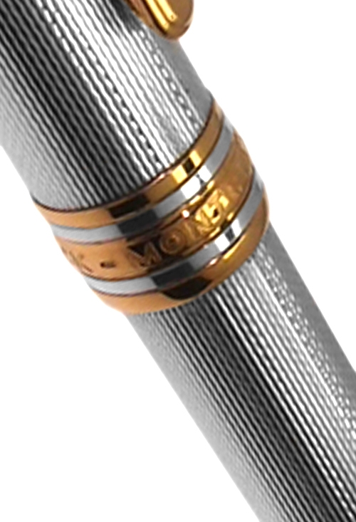 portaminas plata de ley Mont Blanc a precio outlet de joyeria foto detalle logo 060_1656_02